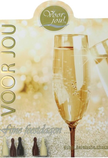 Voor Jou Wensdoosje trendy fijne feestdagen (100 Gram)