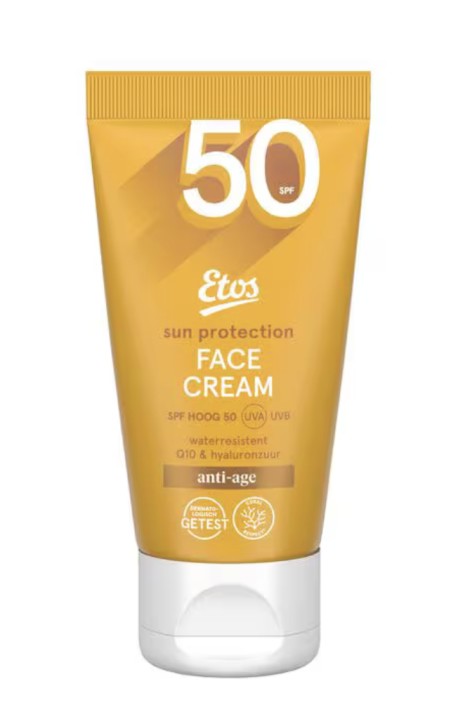 Etos Sun Face Creme Anti Age Spf50