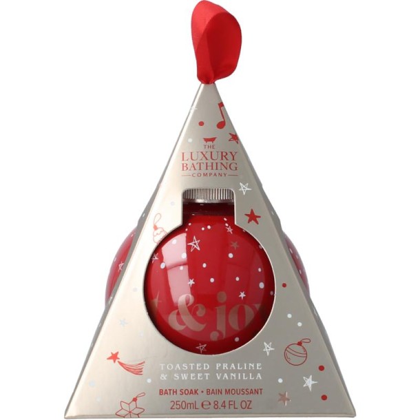 The Luxury Bath Comfort & joy bath soak bauble (250 Milliliter)
