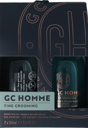 The Luxury Bath Body duo mini men - Body/Hair & beard wash (1 Set)