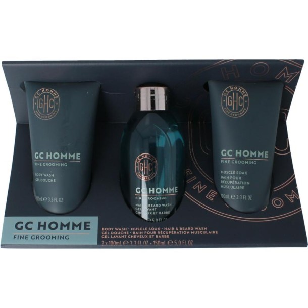 The Luxury Bath Daily essentials body cream & polisher + toilettas (1 Set)