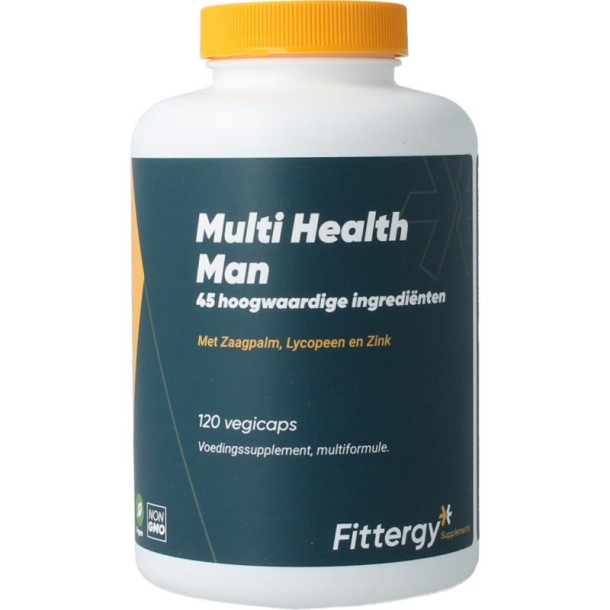 Fittergy Multi health man (120 Vegetarische capsules)