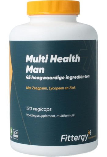 Fittergy Multi health man (120 Vegetarische capsules)