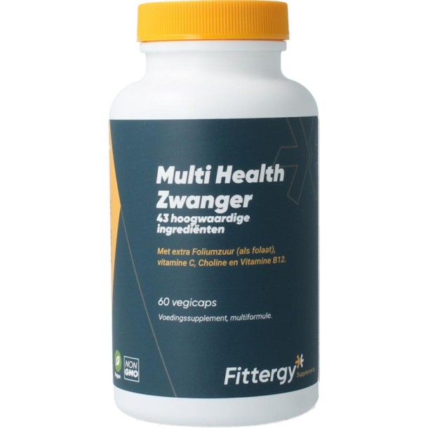 Fittergy Multi health zwanger (60 Vegetarische capsules)