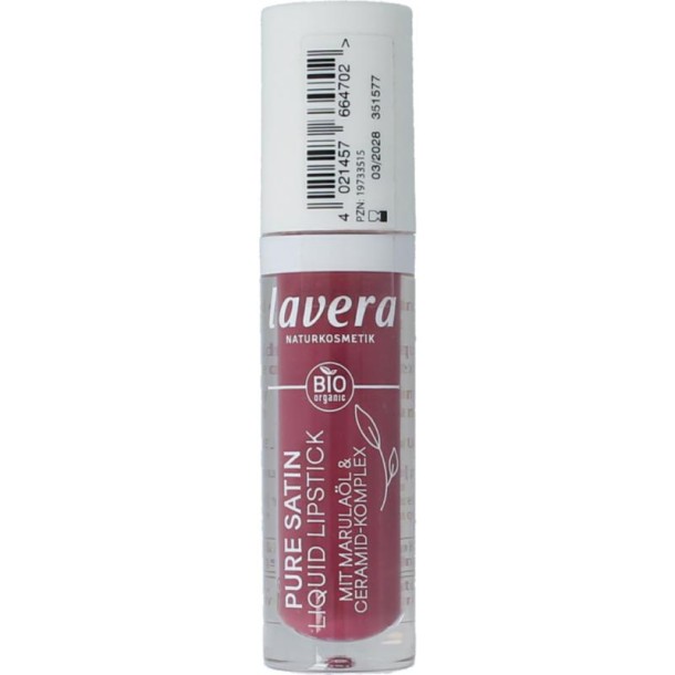 Lavera Lipstick liquid wild mauve 03 bio (1 Stuks)