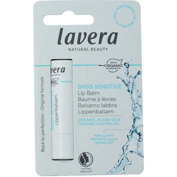 Lavera Basis sensitive lip balm (4,5 Gram)