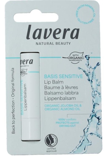 Lavera Basis sensitive lip balm (4,5 Gram)