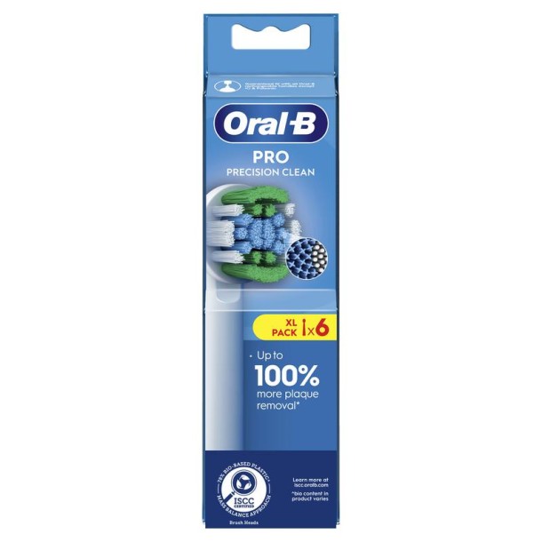 Oral B Opzetborstel precision clean (6 Stuks)
