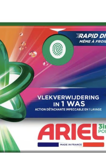Ariel 3in1 pods color wasmiddelcapsules 10ct. 3 stuks voor € 8,99