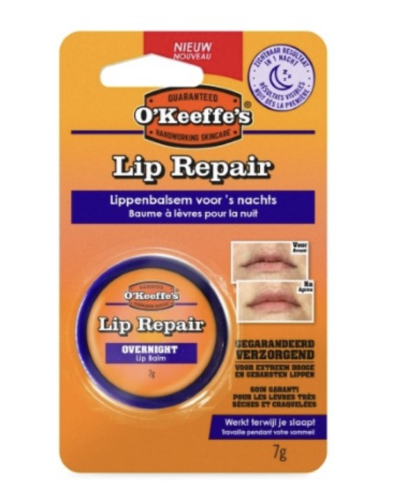 O Keeffe S Lip repair overnight (7 Gram)