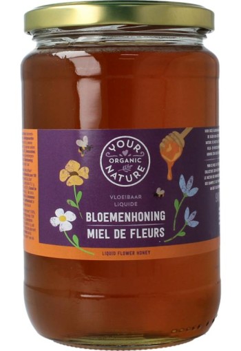 Your Organic Nat Bloemenhoning vloeibaar bio (900 Gram)
