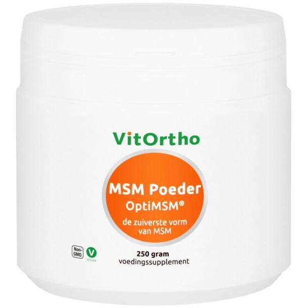 Vitortho MSM poeder optimsm (250 Gram)