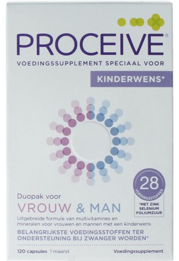 Proceive Kinderwens duo (60 Capsules)