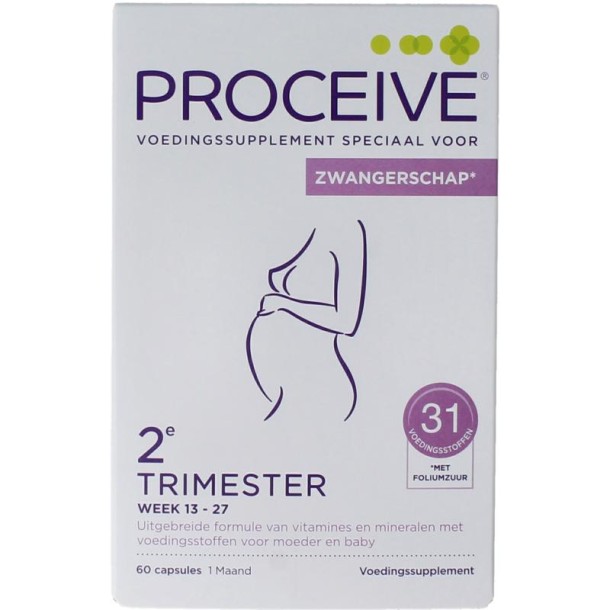 Proceive Kinderwens trimester 2 (60 Capsules)