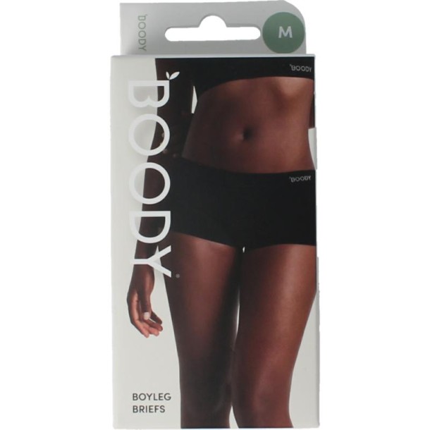 Boody Boyleg damesslip zwart M (1 Stuks)