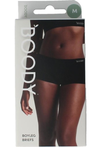 Boody Boyleg damesslip zwart M (1 Stuks)