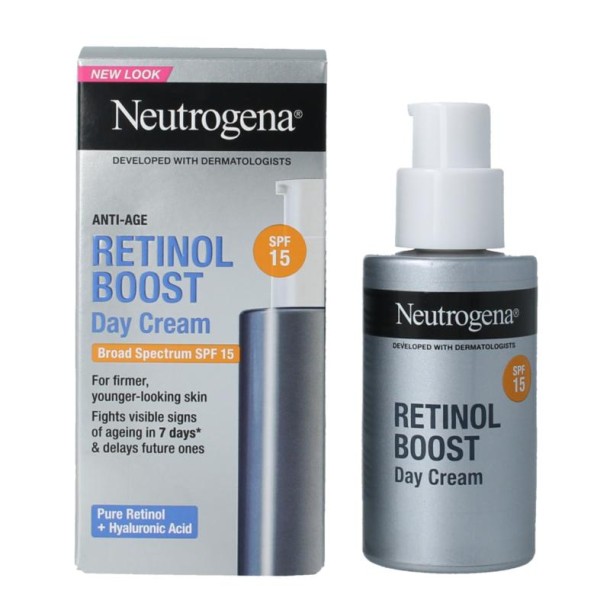 Neutrogena Retinol dagcreme boost SPF15 (50 Milliliter)
