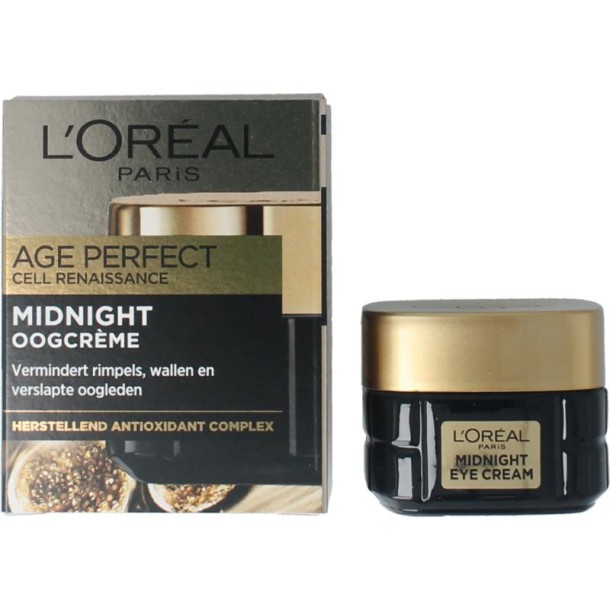 L'Oreal Paris Age perfect midnight eyecream (15 Milliliter)