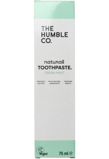 The Humble Co Tandpasta natural fresh mint (75 Milliliter)