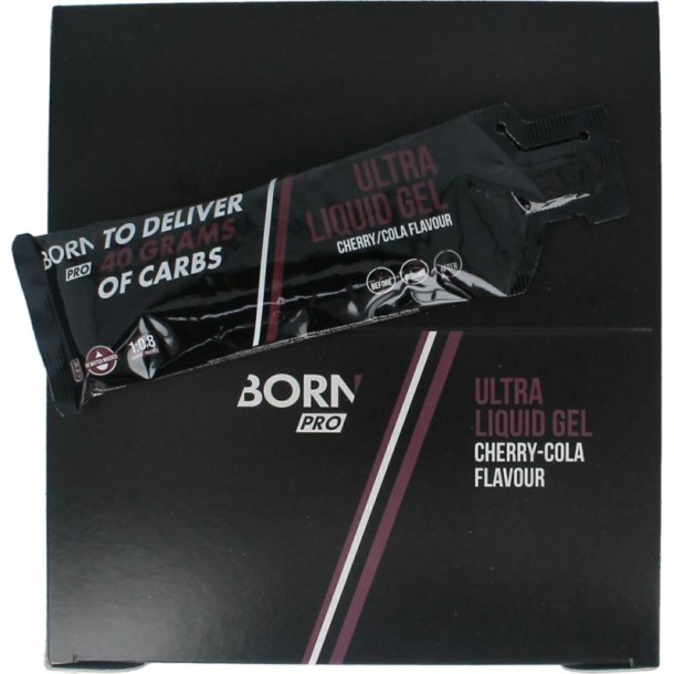 Born Super liquid gel cherry/cola 60ml (12 Stuks)