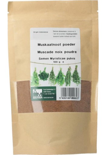 Marma Muskaatnoot poeder (100 Gram)