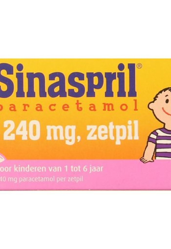 Sinaspril Zetpil 240mg (10 Zetpillen)