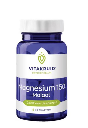 Vitakruid Magnesium 150 Malaat Tabletten 30 stuks
