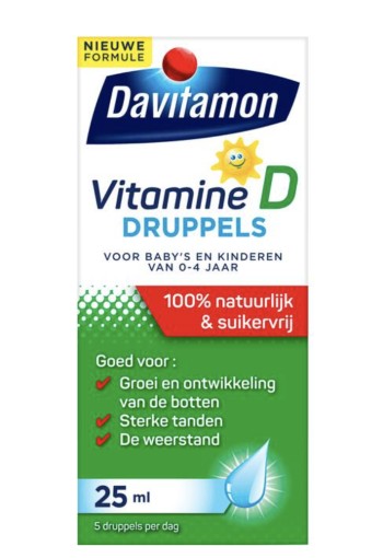 Davitamon Vitamine D druppels 25 Milliliter