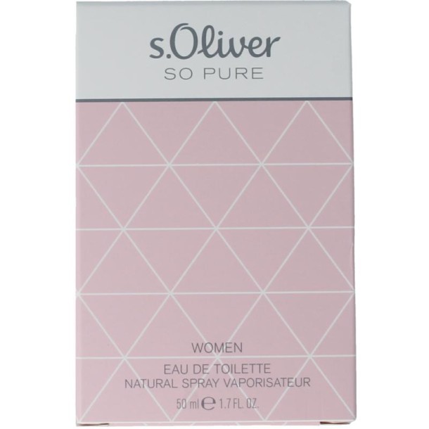 S Oliver So pure women eau de toilette (50 Milliliter)