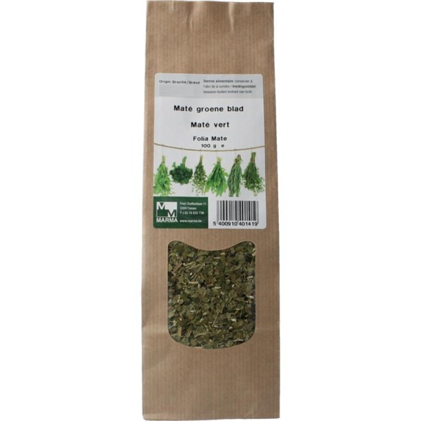 Marma Mate groene blad (100 Gram)