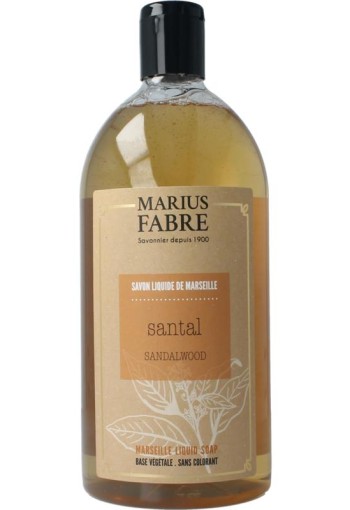 Marius Fabre Zeep sandelhout navulling (1 Liter)