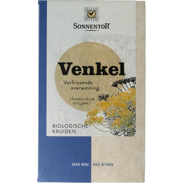 Sonnentor Venkel thee bio (18 Zakjes)