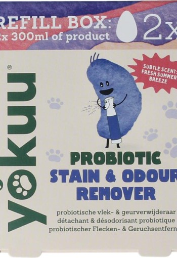 Yokuu Probio vlek & geurverwijderaar huisdieren refill (2 Stuks)