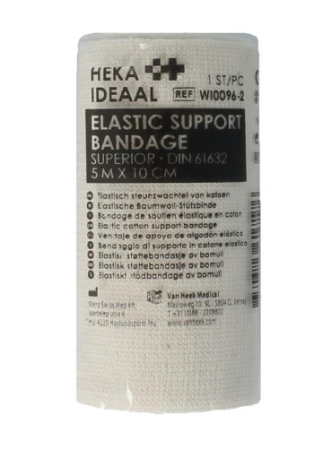 Heka Ideaal support zwart 5m x 10cm (1 Stuks)