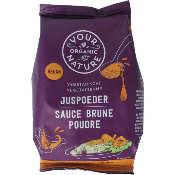 Your Organic Nat Juspoeder vegetarisch bio (200 Gram)