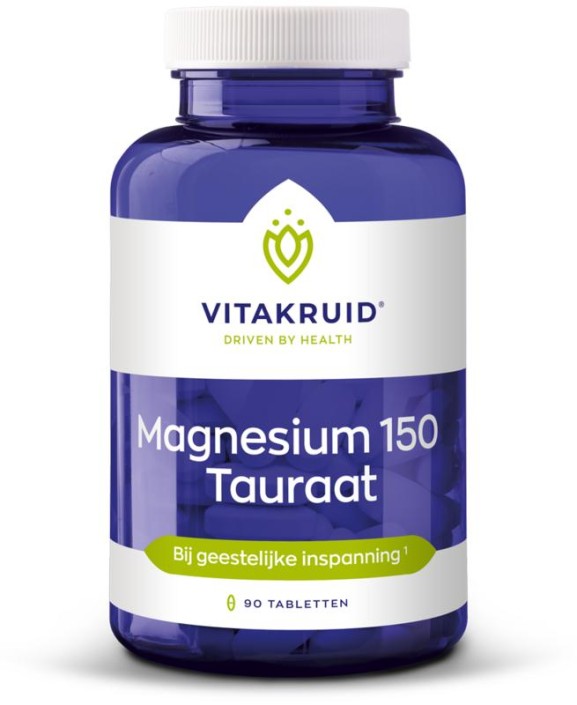 Vitakruid Magnesium 150 tauraat (90 Tabletten)