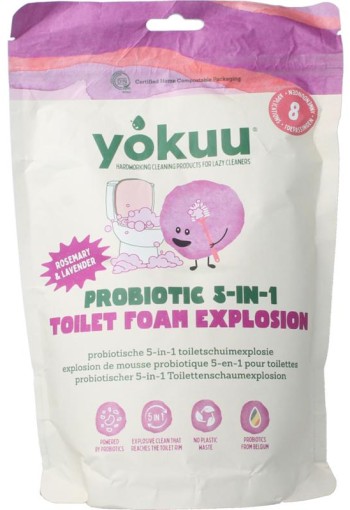 Yokuu Probio toilet schuim 5 in 1 (800 Gram)