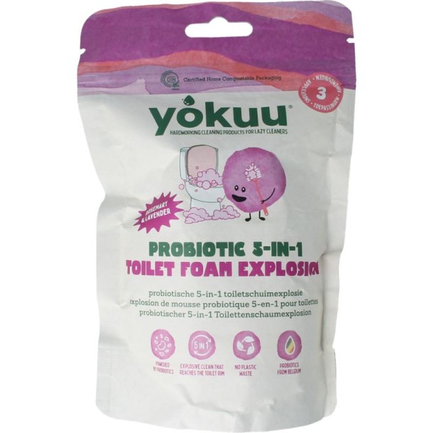 Yokuu Probio toilet schuim 5 in 1 (300 Gram)