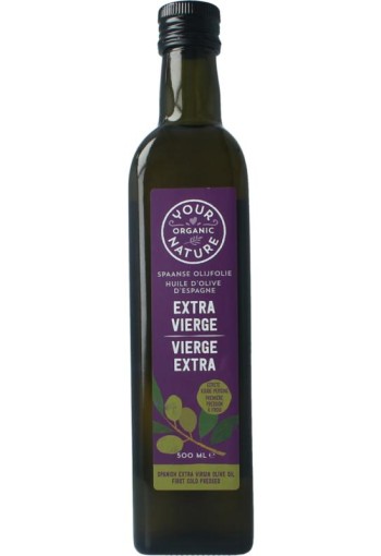Your Organic Nat Olijfolie extra vierge bio (500 Milliliter)