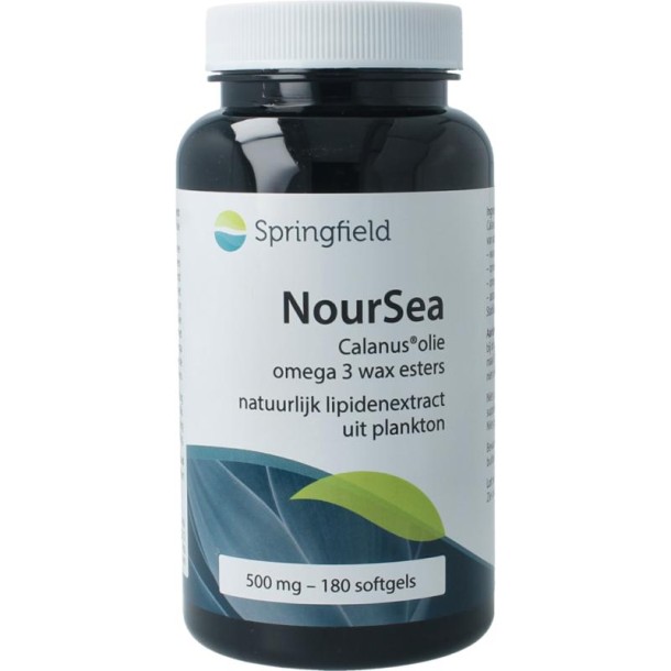 Springfield NourSea calanusolie omega 3 wax esters (180 Softgels)