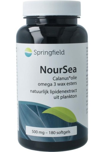 Springfield NourSea calanusolie omega 3 wax esters (180 Softgels)