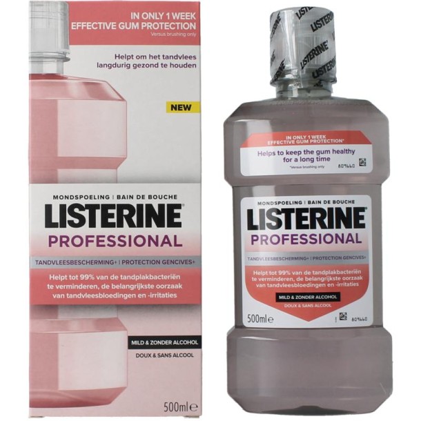 Listerine Mondwater professional gum protect (500 Milliliter)