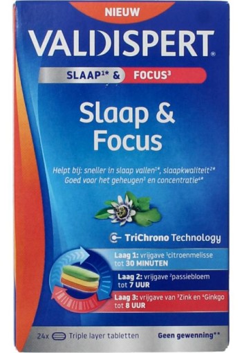 Valdispert Slaap & focus (24 Tabletten)