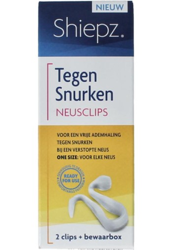 Shiepz Tegen snurken neusclip (2 Stuks)