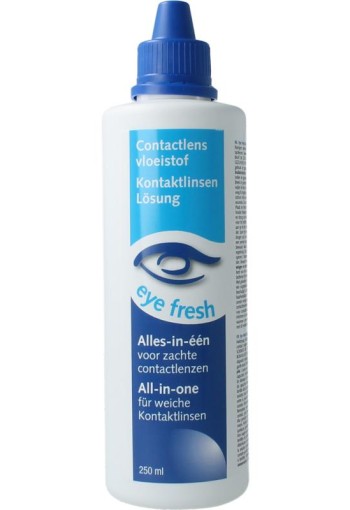 Eyefresh Alles in een lenzenvloeistof zachte lenzen (250 Milliliter)