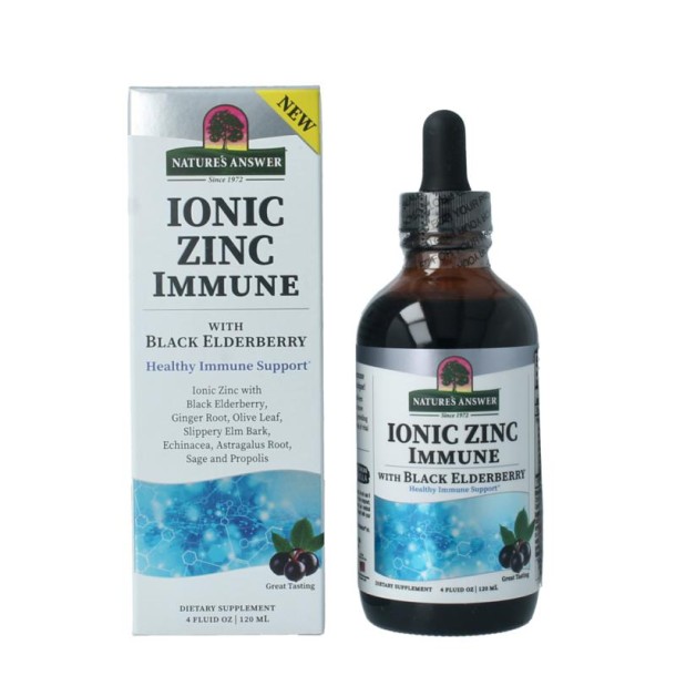 Natures Answer Zink ionisch & immuuncomplex vloeibaar (120 Milliliter)