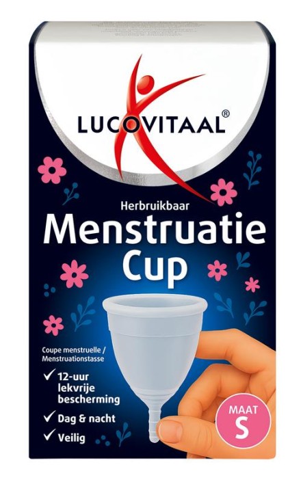 Lucovitaal Menstruatiecup maat S (1 Stuks)