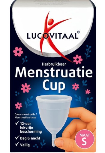 Lucovitaal Menstruatiecup maat S (1 Stuks)