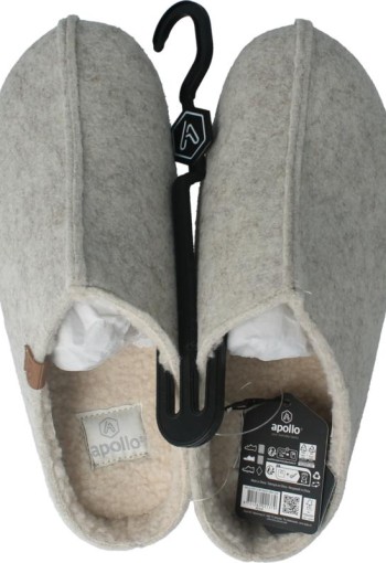 Apollo Zweedse slof beige 39/40 dames (1 Paar)