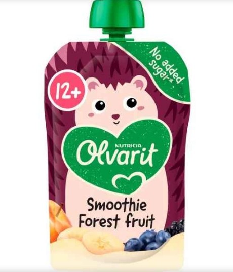 Olvarit Knijpfruit Smoothie Bosvrucht
